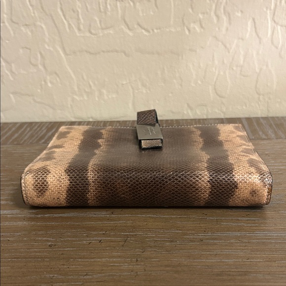 Gucci | Genuine Python Snakeskin Leather Agenda Planner - Picture 5 of 6